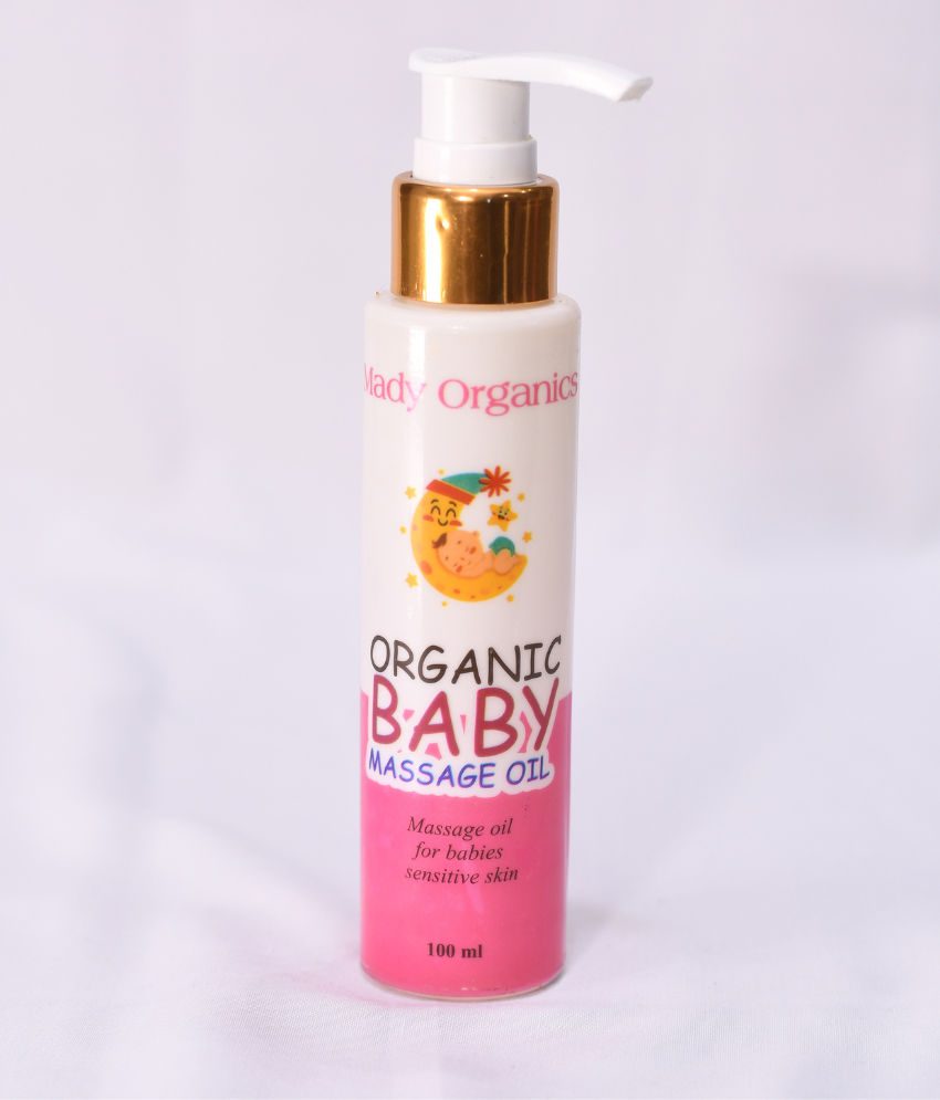 baby girl organic massage oil